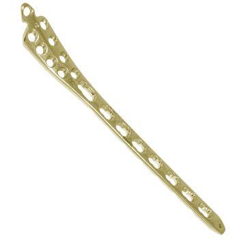 SMPL - Великогомілкова дистально медіальна 3.5/5.0мм. пластина, ліва, комбіновані отвори, з кутовою стабільністю, титан